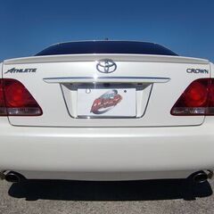 神奈川【自社ローン】★保証人無し★全国対応★クラウンアスリート 車高調ローダウン 18incアルミ 60th スペシャルエディション 車高調 18incアルミ サンルーフ スマートキー バックモニターの画像