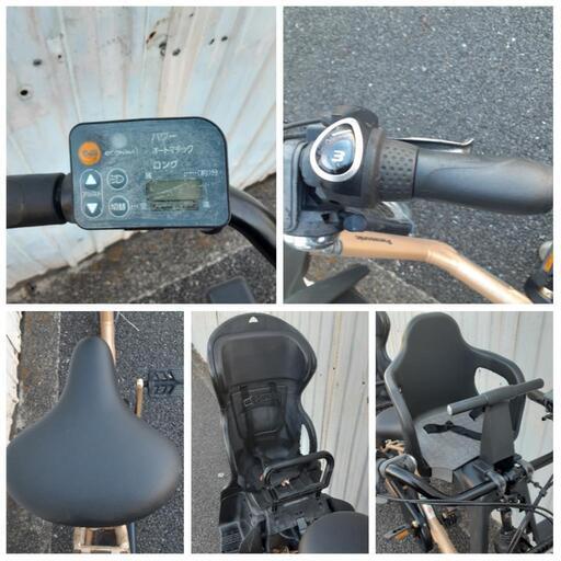 R4094電動アシスト自転車　2014年パナソニック　Gyutto Annys 充電器　バッテリー　鍵1本付き　電動自転車