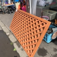 ラティス　三枚1組　キズなどあり