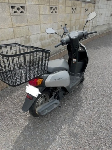 【今すぐ配達員セット】⭐︎原付 ホンダ タクト ⭐︎ヘルメット2個付 ⭐︎45L保冷バック付
