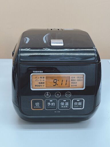 東芝　炊飯器　RC-5SK　2017年　3合炊き　TOSHIBA　マイコンジャー　H060