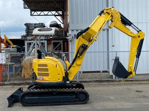 ヤンマーB3-6A 3tクラス 小旋回Σブーム 4wayマルチ 倍速 アームクレーン0.9ｔ ロングアーム 盗難防止装置 ユンボ 茨城県　G85