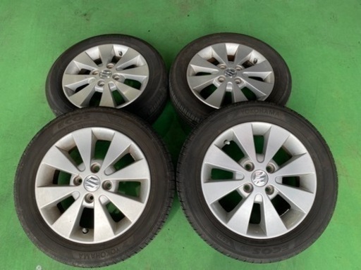 ♦️スズキ ワゴンR純正 タイヤホイールセット♦️