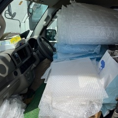 エアーキャップ　プチプチ梱包材　緩衝材　荷造りの画像