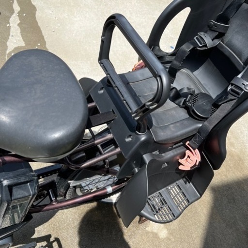 電動自転車　前後子供シート付き