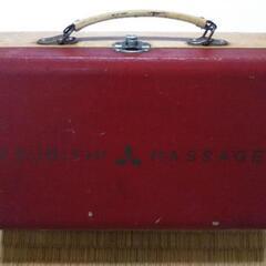 懐かしい生活用品！陶枕  縁起物風呂敷 レトロ髭反り類  三菱電化製品の箱　手ぬぐい軸仕立て(完了) 　差し上げます。の画像