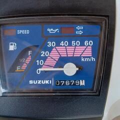 無料配達有り❗スズキ SUPER MOLLET FA14B 動画有 近県無料配達有 07679km 2スト 原付 スーパーモレ SUZUKI バンガレの画像