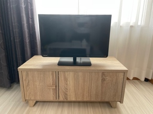 TOSHIBA テレビ REGZA 23インチ 23S8 テレビ台付き