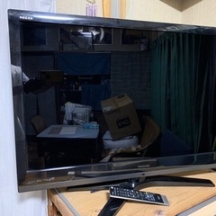 TOSHIBA REGZA 42ZS1 2010年製テレビ　訳あ...