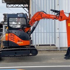 日立 ZX40UR-3 4トンクラス アームクレーン0.99t吊り ロングアーム X