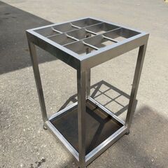 最終値下げ★中古★傘立て　小型　9本　27cm×27cm×45c...