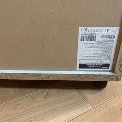 テレビ台　ホワイト　白テレビ代　収納付きの画像