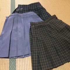 【無料】プリーツスカート 制服系