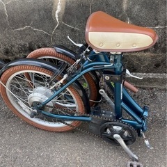 suisui 折りたたみ自転車　バッテリー無し！の画像