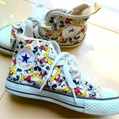 コンバース converse ミッキーマウス　スニーカー　18.0cm
