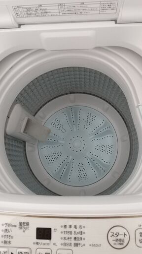 22H106 ジB AQUA 5．0kg全自動洗濯機 AQW-GS5E8(KW) 2021年製