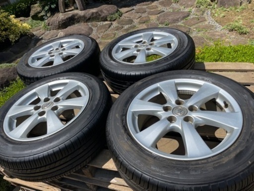 50系エスティマHV 純正ホイール　タイヤ　4本セット