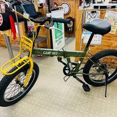 CAPTAIN STAG|ワイルダー|FDB206|折りたたみ自転車の画像