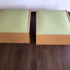 収納高床ユニット畳全部で4個の画像