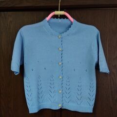 【値下げ200→100】昭和レトロ　レディースサマーニット５