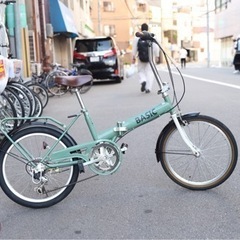 20インチの折りたたみ自転車−BASIC