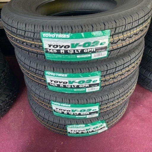 軽トラック用　国産トーヨー145R126P 新品4本❗️