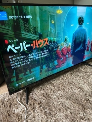 20年製50インチフルHDTV☆Chromecast.録画用HD 2TBおまけ☆