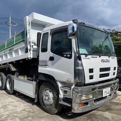 【車検付き】いすゞギガ Lゲート ダンプ 型式PKG-CXZ77...