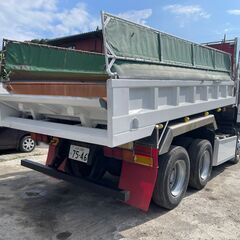 【車検付き】いすゞギガ Lゲート ダンプ 型式PKG-CXZ77K8 最大積載8,600kg 馬力330ps 走行距離88万km 平成21年式の画像