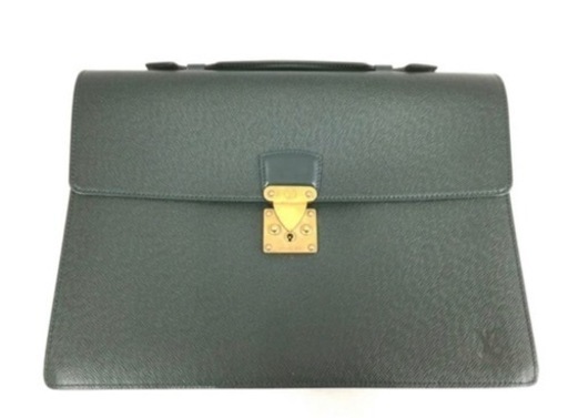 美品　LOUIS VUITTON ルイヴィトン　ブリーフケース　グリーン