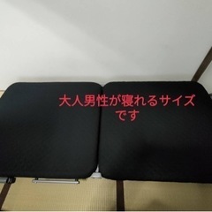 アイリスオーヤマ 折りたたみベッドの画像