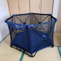 【お譲り済】リズキズ　ベビーサークル