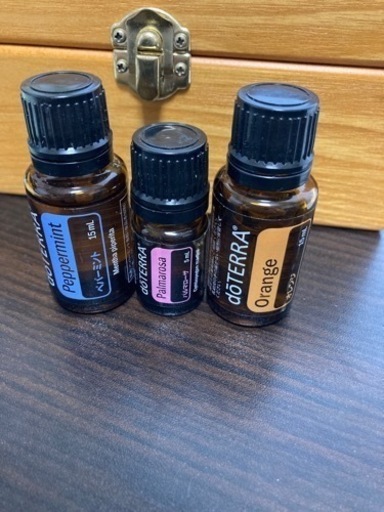 ドテラ(doTERRA)のペパーミント/パルマローザ/オレンジ