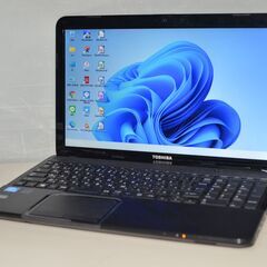 東芝15.6インチ win11＋Office2021Pro 美品 新品SSD 最新Windows11+office 爆速SSD120GB 東芝 dynabook T552/36GB Celeron