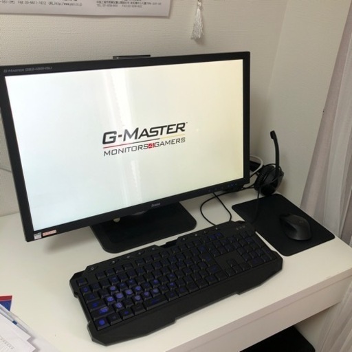 高仕様デスクトップ売ります。(モニター、マウス付き)