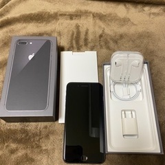電池100% iPhone 8 Plus BLACK 256GB SIMフリー