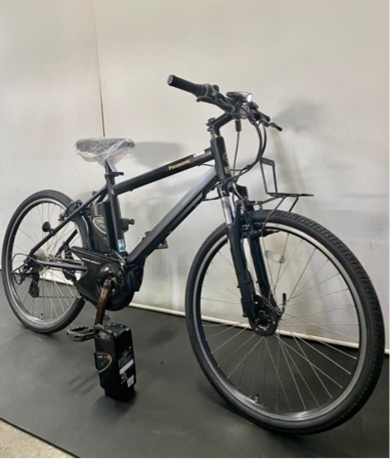 関東全域送料無料 保証付き バッテリー2本付き 電動自転車 パナソニック ハリヤ 26インチ 8ah