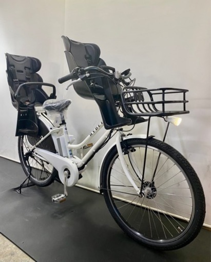 関東全域送料無料 保証付き 電動自転車 ブリヂストン ハイディ2 26インチ 8.7ah 3人乗り パワフル