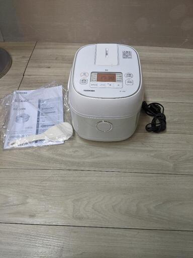 TOSHIBA/東芝 IHジャー炊飯器 RC-5XN 3合炊き 2021年製/