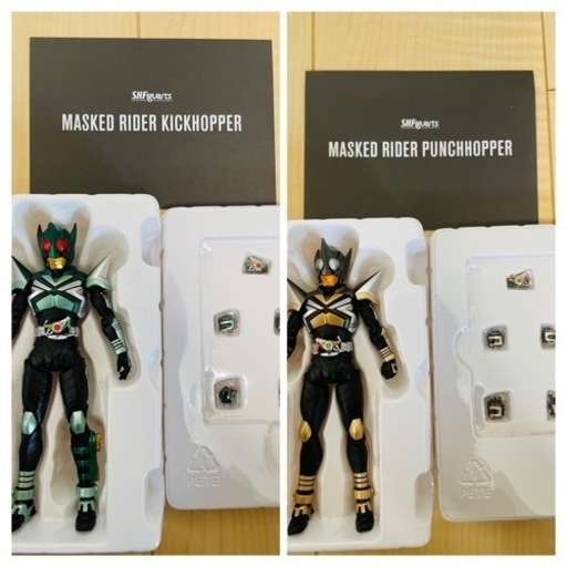 S.H.Figuarts 真骨彫製法　仮面ライダーカブト全種