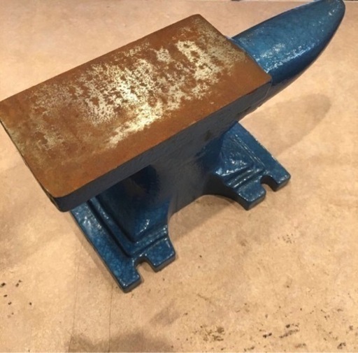 【中古】anvil/アンビル 金床 金属加工 作業台 板金 重さ 5kgs