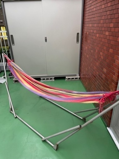 折りたたみ可能　ハンモック