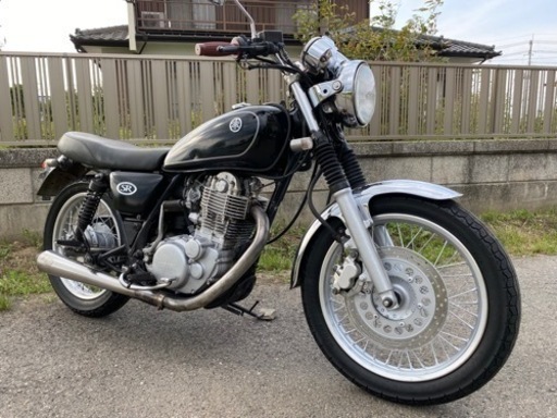 ☆車検2年付き^_^SR400☆プラグ・フルード・オイル・ミラーなどなど交換済みで快調です！400cc正統派ネイキッドバイク☆