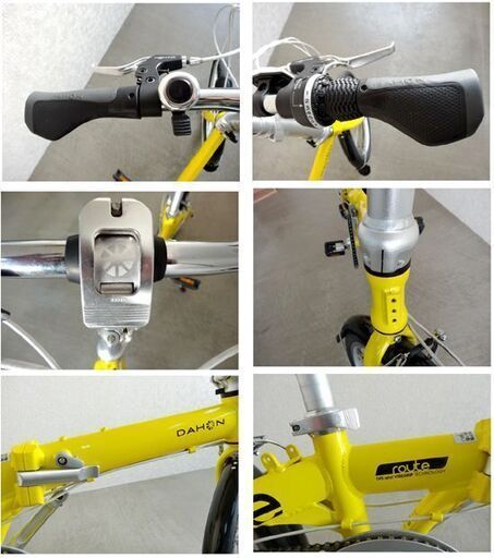 折りたたみ自転車 ダホンROUTE 新品部品多数　引取り優先 折りたたみ自転車 ダホンROUTE 新品部品多数 引取り優先