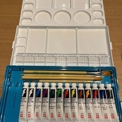 【お譲り先決まりました】【美品】絵の具セット