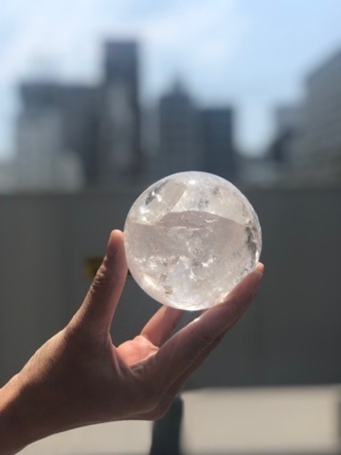 ? No.7 クリスタル★水晶★ケース付き✨世界に一つだけ