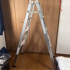 【値下げ】ALINCO 超軽量伸縮脚付専用脚立 KARU-150  