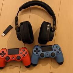 【6/14 更新】PS4コントローラーx2 & Logicool G533の画像