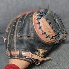 ソフトボール　キャッチャーミットの画像