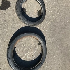 バイクのタイヤですの画像